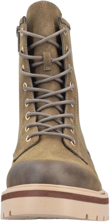 Rieker Veterschoenen Veterenkellaars boots blokhak met profielzool - Foto 9