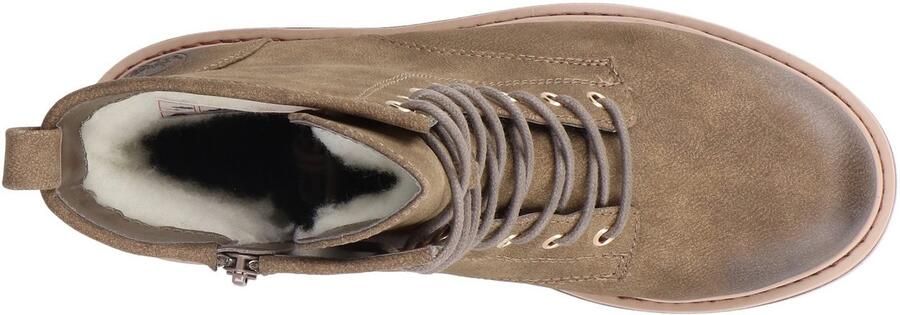 Rieker Veterschoenen Veterenkellaars boots blokhak met profielzool - Foto 11