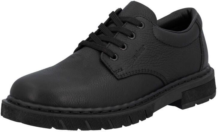 Rieker Veterschoenen Lage schoen basic veterschoen met profielzool en leren binnenzool - Foto 9