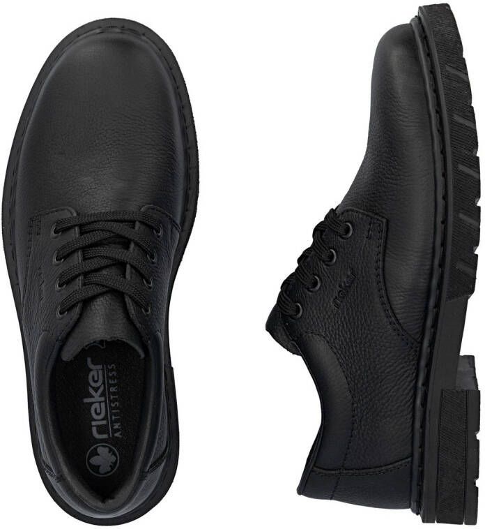 Rieker Veterschoenen Lage schoen basic veterschoen met profielzool en leren binnenzool - Foto 2