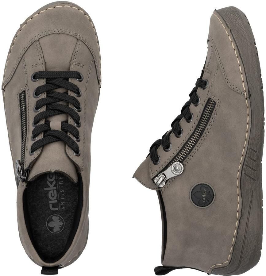 Rieker Veterschoenen Sneakers veterschoenen outdoorschoenen met ritssluiting
