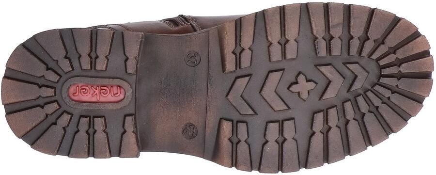 Rieker Winterlaarsjes Boots blokhak met sierbandjes op de slouchy schacht - Foto 10