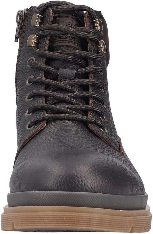 Rieker Winterlaarsjes Winterboots veterboots profielzool met TEX-membraan - Foto 5