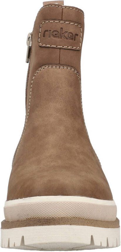 Rieker Winterlaarzen Chelseaboots plateauboots enkellaars met ritssluiting aan de binnenkant - Foto 10
