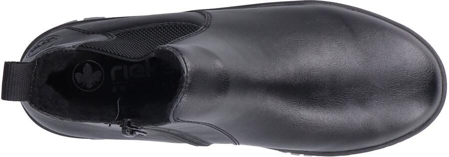 Rieker Winterlaarzen Chelseaboots plateausneaker enkellaars ritssluiting en stretch - Foto 8