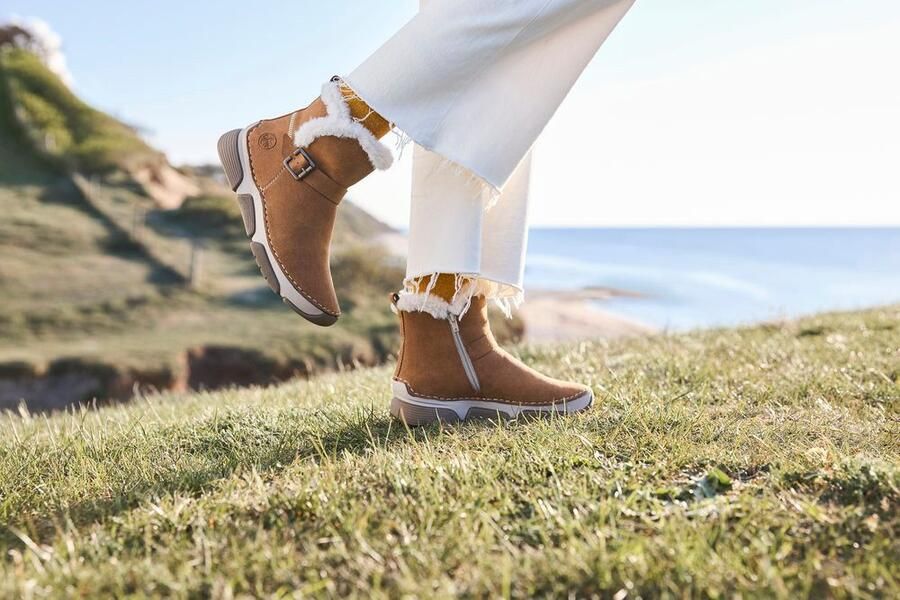 Rieker Winterlaarzen Winterenkellaars ritslaarzen met siersluiting - Foto 7