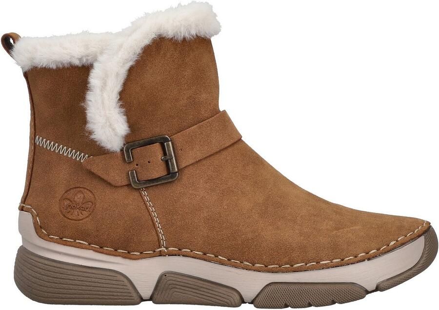 Rieker Winterlaarzen Winterenkellaars ritslaarzen met siersluiting - Foto 6