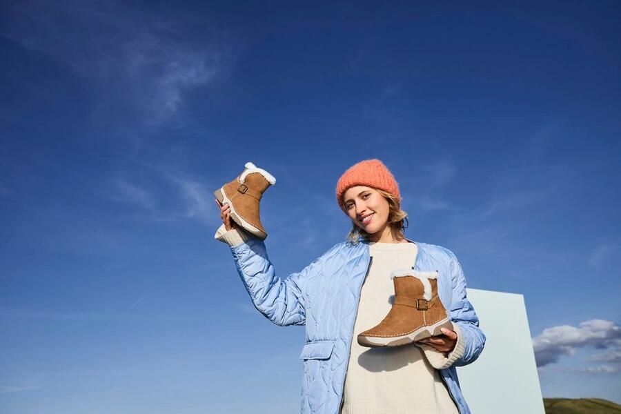 Rieker Winterlaarzen Winterenkellaars ritslaarzen met siersluiting - Foto 8