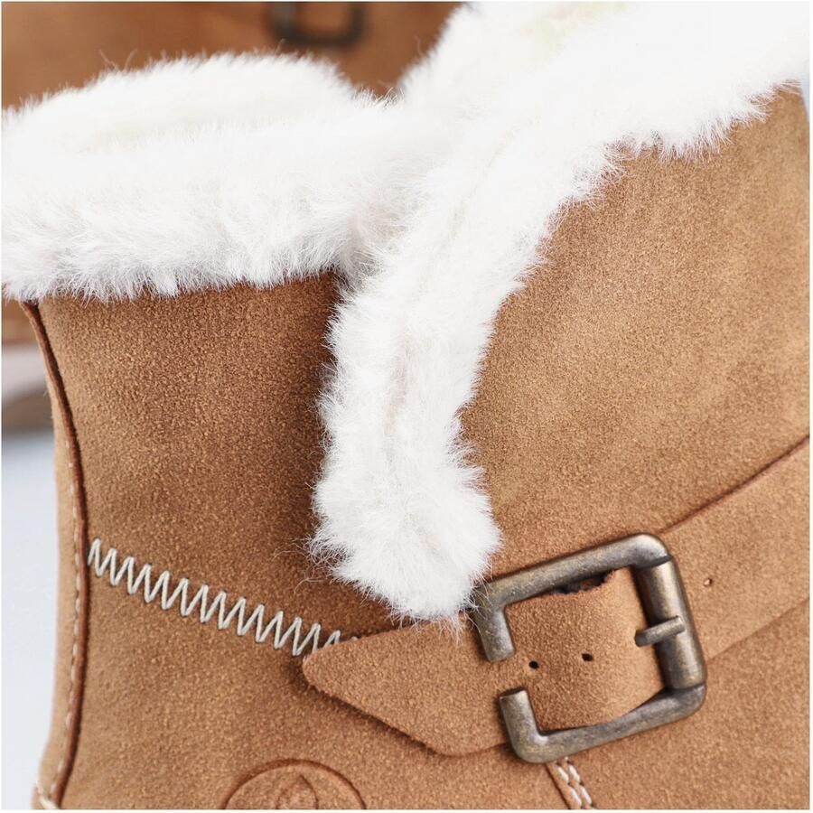 Rieker Winterlaarzen Winterenkellaars ritslaarzen met siersluiting - Foto 3