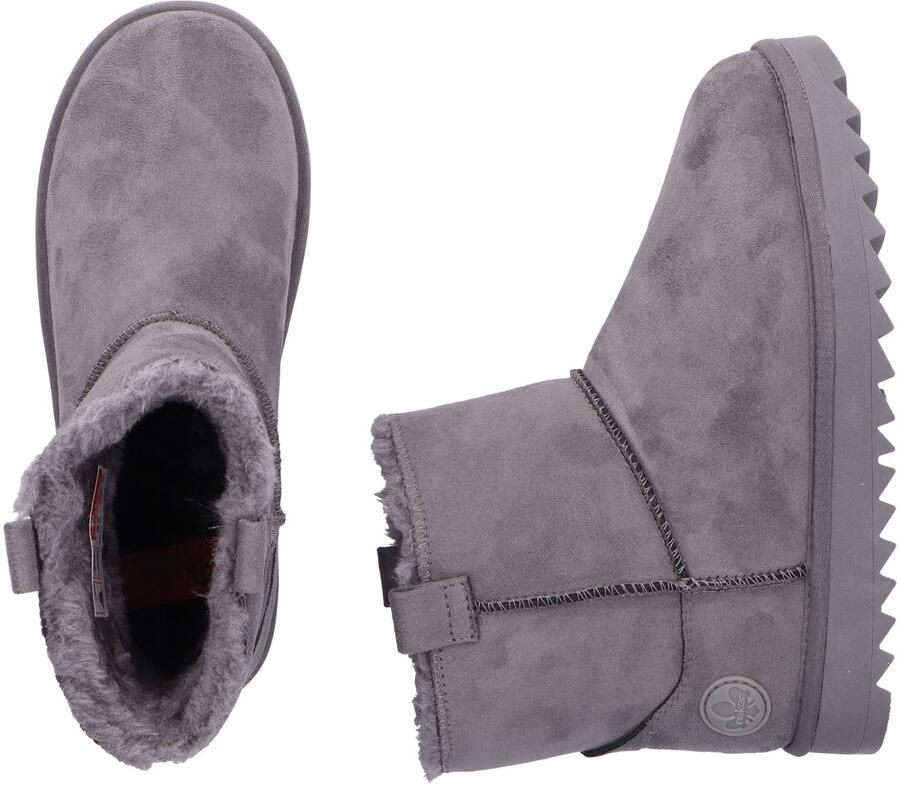 Rieker Winterlaarzen Plateauboots winterenkellaars met aantreklussen en warme voering - Foto 4