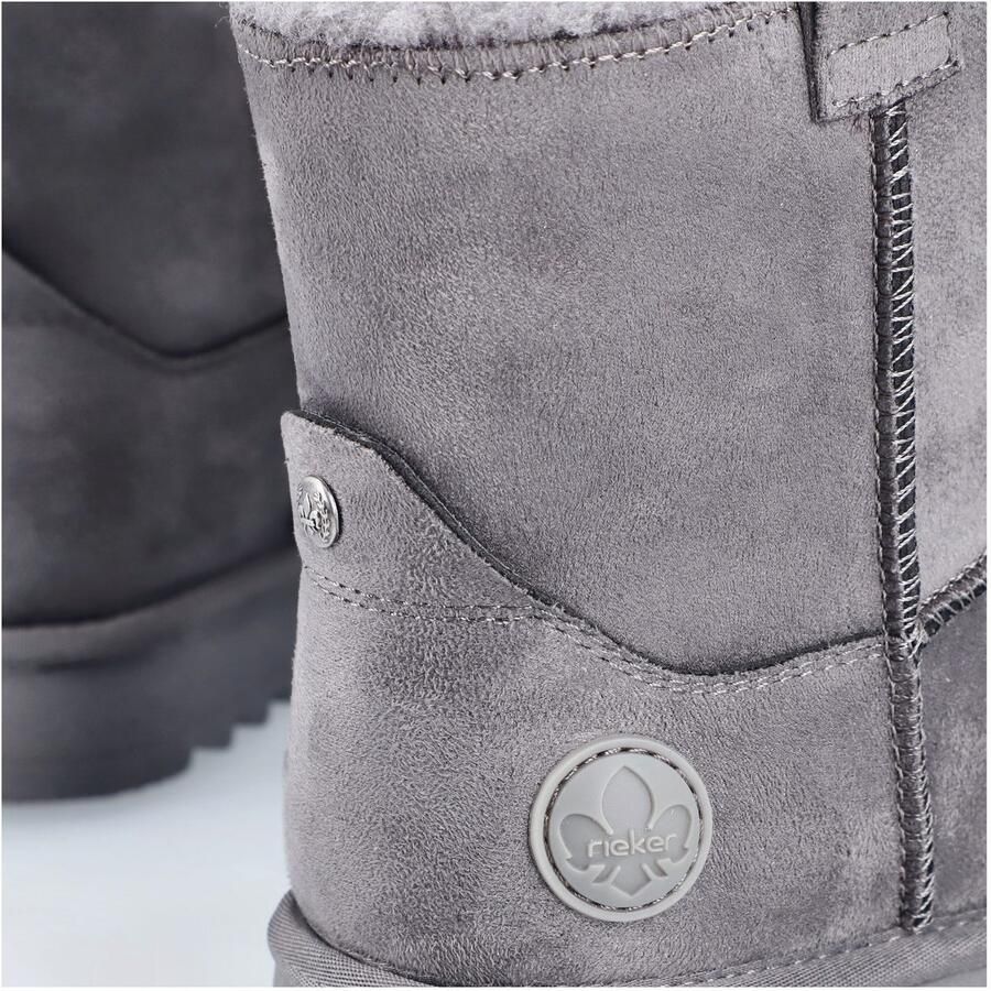 Rieker Winterlaarzen Plateauboots winterenkellaars met aantreklussen en warme voering - Foto 2
