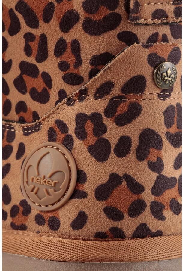 Rieker Winterlaarzen Plateauboots instaplaarzen winterenkellaars met warme voering - Foto 6