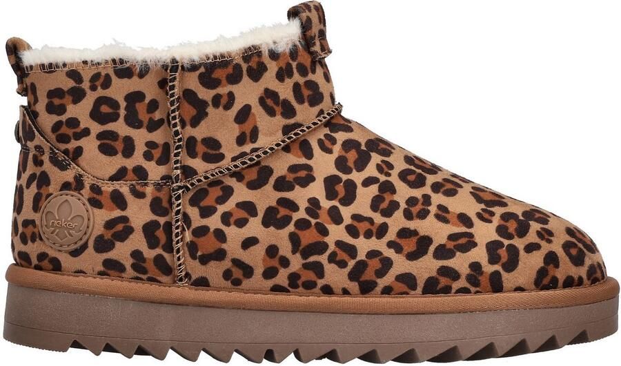 Rieker Winterlaarzen Plateauboots instaplaarzen winterenkellaars met warme voering - Foto 9