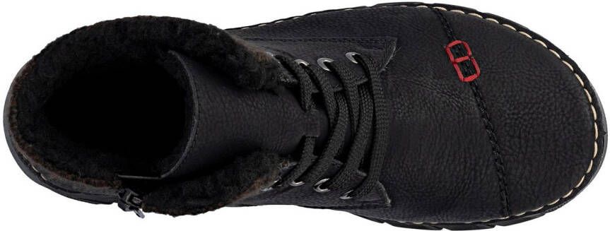 Rieker Winterlaarzen Veterboots enkellaarsjes casual boots met zachte schachtrand - Foto 7