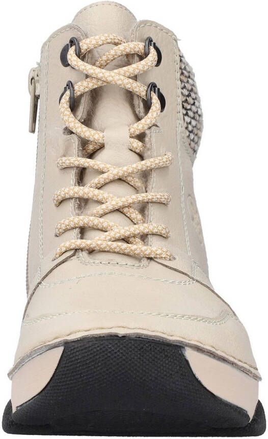 Rieker Winterlaarzen veterschoenen enkellaars met praktische binnenrits - Foto 10