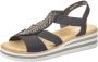 Rieker V02C1-00 sandalen zwart - Thumbnail 2