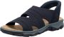 Rieker Sandalen Trekkingsandaal outdoorsandaal zomerschoen met elastische instap - Thumbnail 3