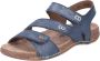 Rieker Sandalen Dames Blauw - Thumbnail 4