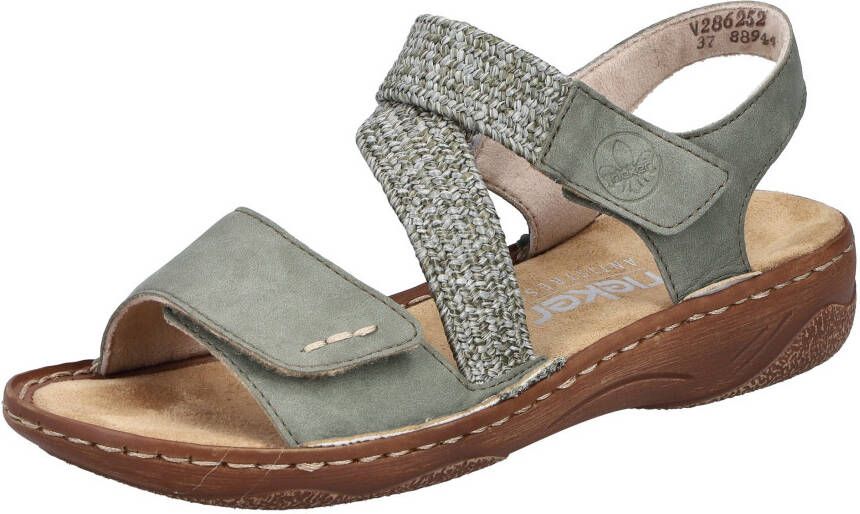 Rieker Sandalen Zomerschoen bandjessandaal sandaal met klittenbandsluitingen