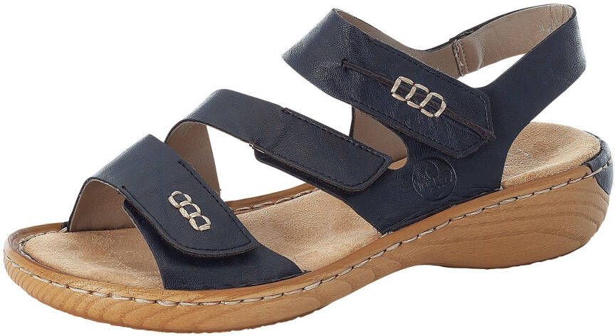 Rieker Sandalen met drie klittenbandsluitingen