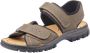 Rieker Tabak sandalen Bruin Heren - Thumbnail 3