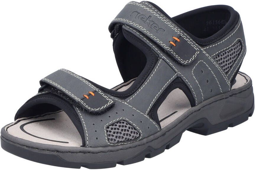 Rieker Sandalen zomerschoen klittenbandschoen outdoorschoen in trekkinglook