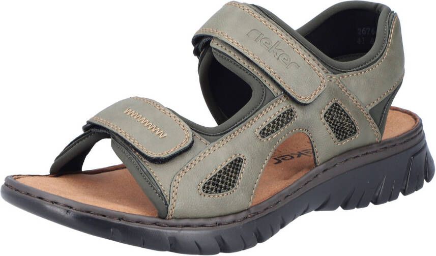 Rieker Sandalen zomerschoen klittenbandschoen outdoorsandaal trekking look