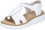 Rieker Sandalen zomerschoen sandaal sleehak met zachte binnenzool - Thumbnail 2
