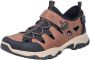 Rieker Slip-on sneakers instapschoen trekking schoen outdoorschoen met luchtige perforaties - Thumbnail 3