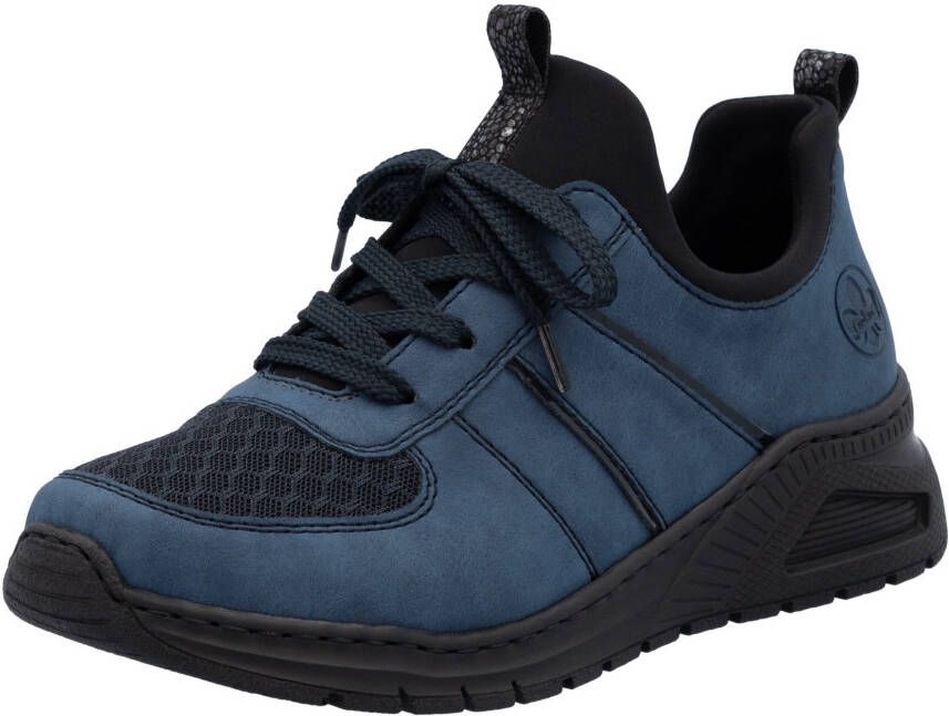 Rieker Slip-on sneakers Instapschoen lage schoen vrijetijdssneaker zachte MemoSoft-binnenzool