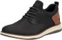 Rieker Slip-on sneakers lage schoen vrijetijdsschoen instapschoen met elastiek - Thumbnail 1