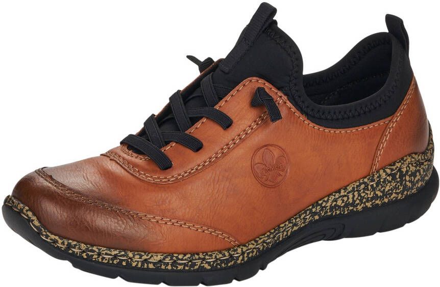 Rieker Slip-on sneakers in gebruikte look