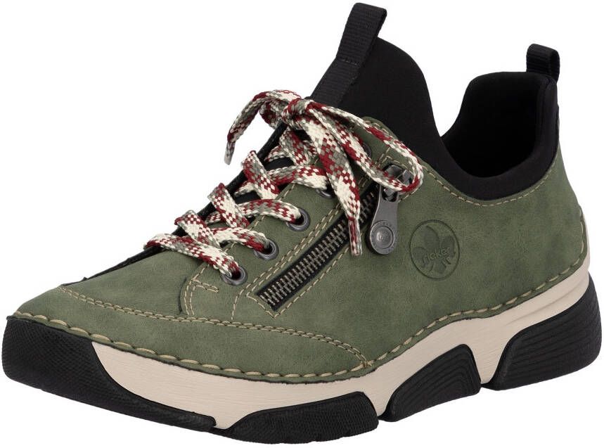 Rieker Slip-on sneakers instapschoen halfschoen vrijetijdsschoen met zachte binnenzool