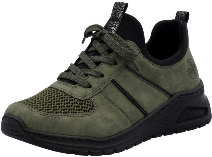 Rieker Slip-on sneakers Instapschoen lage schoen vrijetijdssneaker zachte MemoSoft-binnenzool
