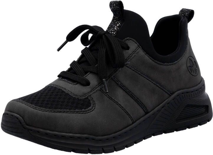 Rieker Slip-on sneakers Instapschoen lage schoen vrijetijdssneaker zachte MemoSoft-binnenzool
