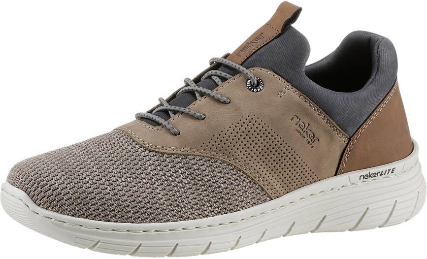 Rieker Slip-on sneakers instapschoen vrijetijdsschoen lage schoen met lichte loopzool