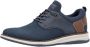 Rieker Slip-on sneakers lage schoen vrijetijdsschoen instapschoen met elastiek - Thumbnail 2