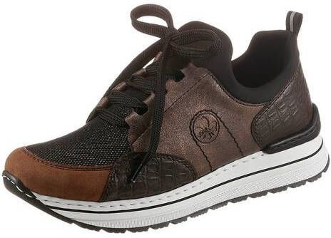 Rieker Slip on sneakers met glitter