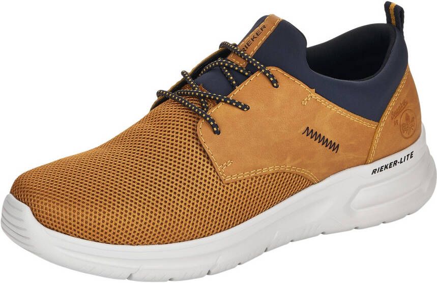 Rieker Slip-on sneakers instapschoen lage schoen vrijetijdsschoen met lite-zool