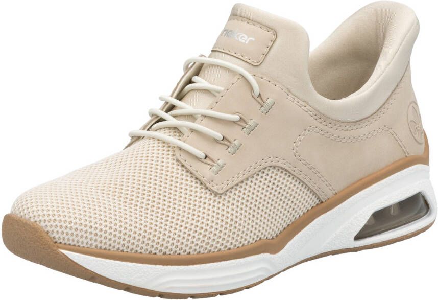 Rieker Slip-on sneakers Ready2GO vrijetijdssneaker lage schoen instapschoen elastische band elastische instap