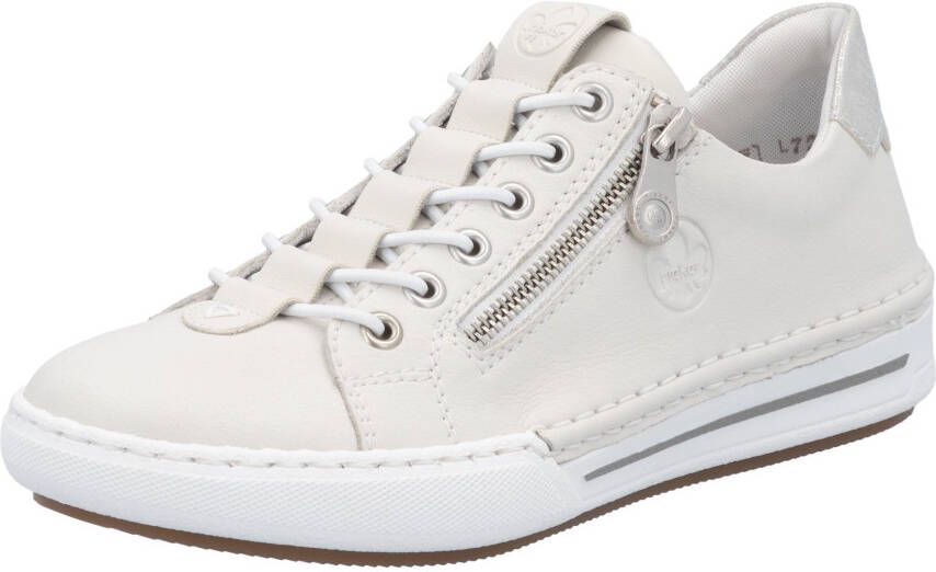 Rieker Slip-on sneakers slippers instapschoen lage schoen vrijetijdsschoen in smalle vorm