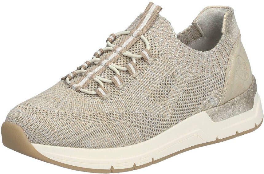 Rieker Slip-on sneakers slippers instapschoen lage schoen vrijetijdssneaker met aantrek lus