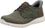 Rieker Slip-on sneakers vrijetijdsschoen lage schoen instapschoen gewatteerde hielafsluiting - Thumbnail 1
