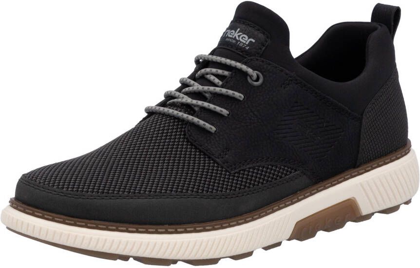Rieker Slip-on sneakers vrijetijdsschoen lage schoen slipper met memocup-uitrusting