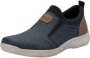 Rieker Slip-on sneakers vrijetijdsschoen lage schoen sneaker met elastische band om in te stappen - Thumbnail 1