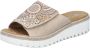 Rieker Slippers Zomerschoen strandschoen huisschoen met verstelbare klittenbandsluiting - Thumbnail 1