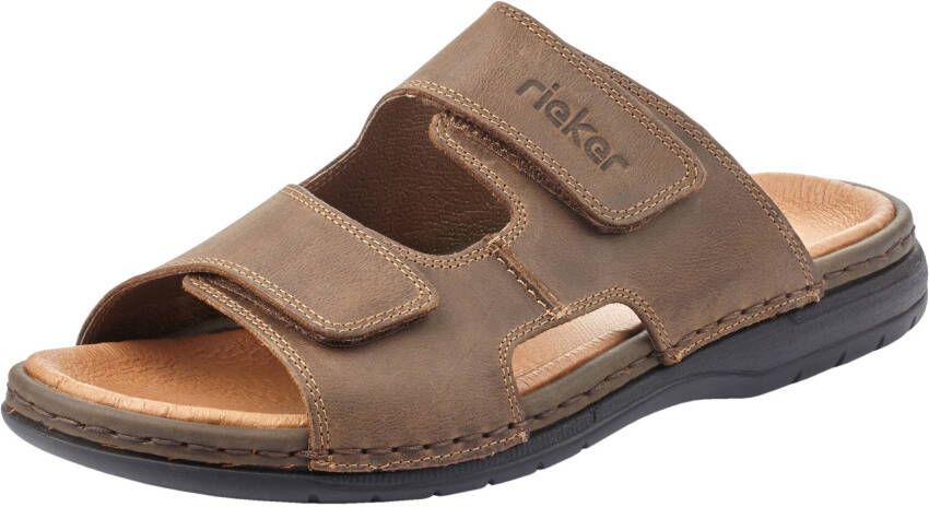 Rieker Slippers zomerschoen strandschoen huisschoen met zachte binnenzool