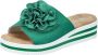 Rieker Slippers zomerschoen poolslide strandschoen sleehak met klittenbandsluiting - Thumbnail 2