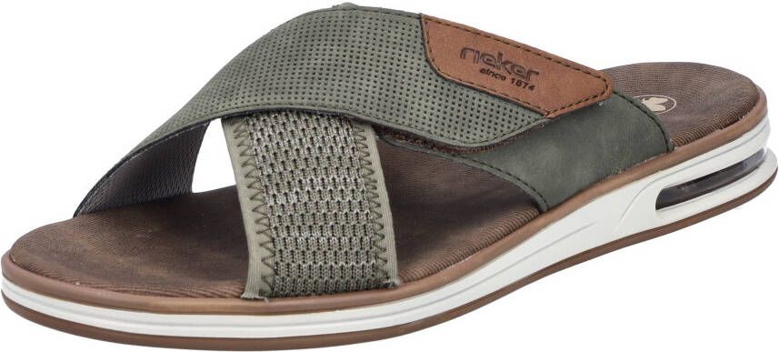Rieker Slippers zomer schoen strand schoen slippers huisschoen met klittenband