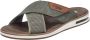 Rieker Slippers zomer schoen strand schoen slippers huisschoen met klittenband - Thumbnail 4